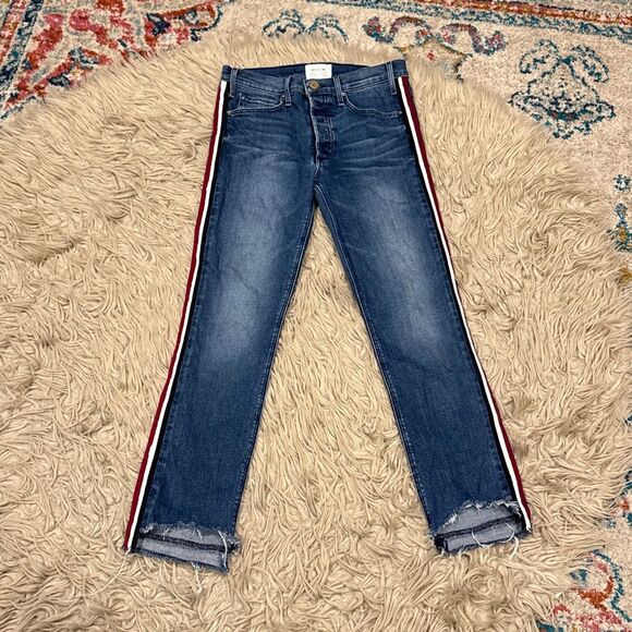 McGuire Denim Denim - McGuire Denim Striped Cropped Jeans size 26